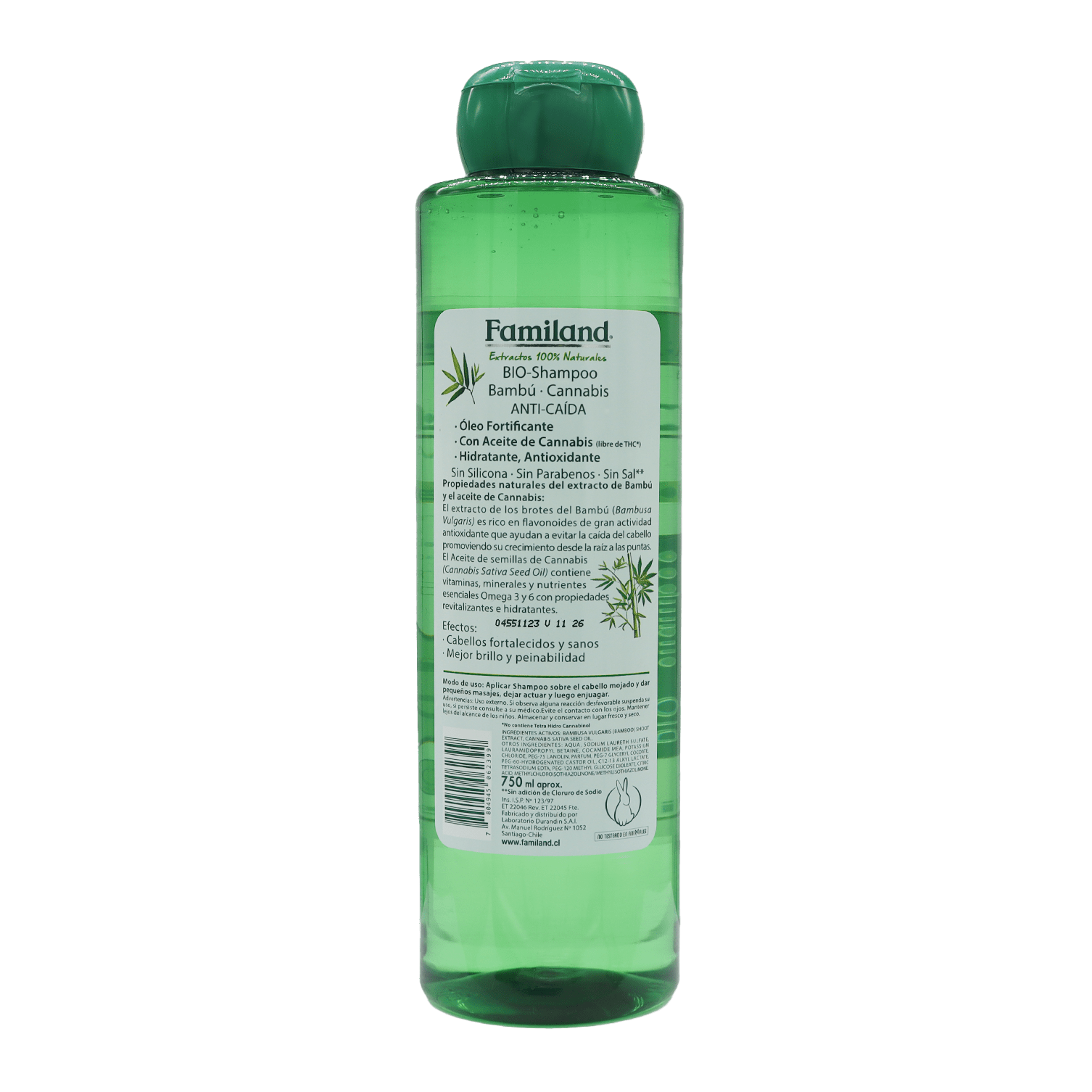 Shampoo Bambu Cannabis BIO - Imagen 2