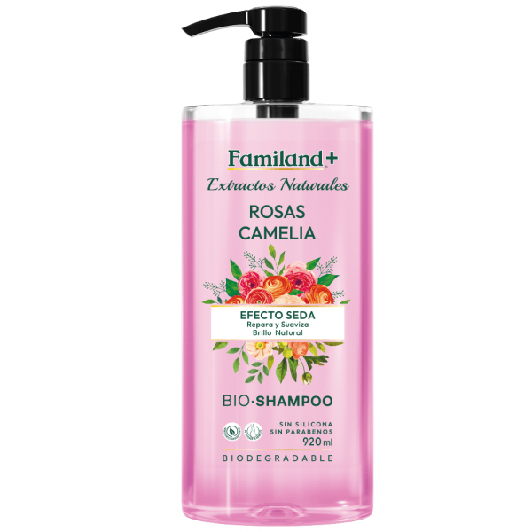 Bio Shampoo Rosas Camelia - Familand